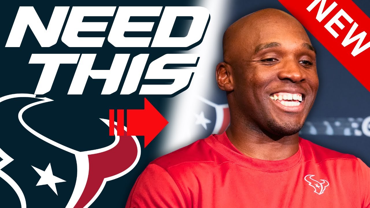 Houston Texans Just Got A Triple Dose Of Good News...