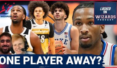 Are the Washington Wizards A Top-3 Pick Away From Being a PLAYOFF Team? Nathan Grubel Joins The Show