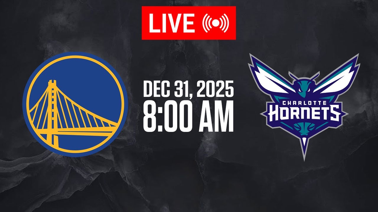 NBA LIVE! Golden State Warriors vs Charlotte Hornets | December 31, 2025 | NBA Today 2K26 Gameplay