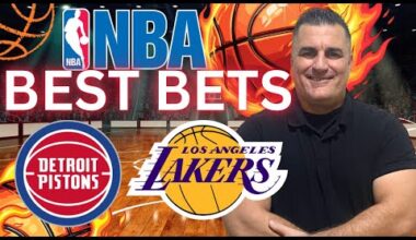 LATE NIGHT NBA Showdown! Pistons vs Lakers Predictions and BEST Bets