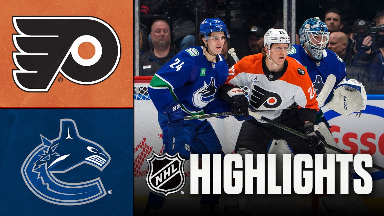 Flyers vs. Canucks | NHL Highlights | December 30, 2025