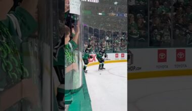Dallas Stars Warm Ups Go Crazy #dallasstars #nhl #hockey #fyp