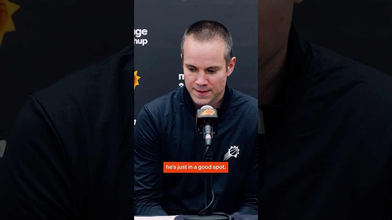 🗣️ Head Coach Jordan Ott on Collin Gillespie's recent play #shorts | Phoenix Suns
