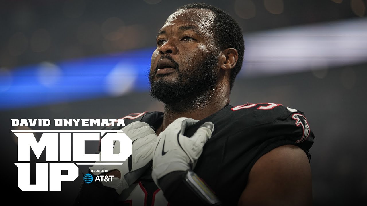 David Onyemata is Mic'd Up in a win against the Los Angeles Rams on MNF | Atlanta Falcons
