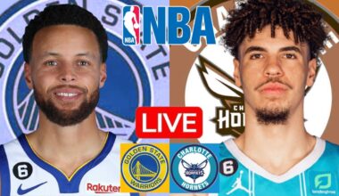 LIVE: GOLDEN STATE WARRIORS vs CHARLOTTE HORNETS | NBA | PLAY BY PLAY | SCOREBOARD
