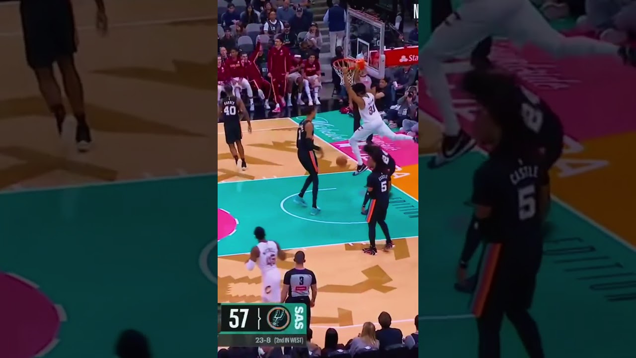 Jarrett Allen was PHENOMENAL last night vs Wemby and the Spurs. #clevelandcavaliers #cavs