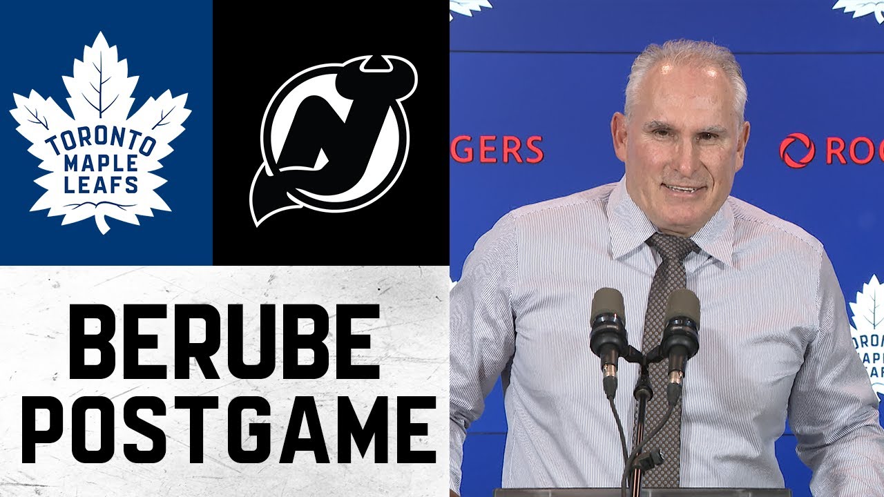 Craig Berube | Post Game vs New Jersey Devils | December 30, 2025