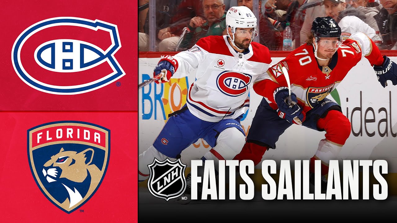 Canadiens vs Panthers 30/12/25 | Faits saillants