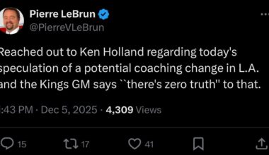 No truth to the Peter DeBoer rumor that circled earlier today.