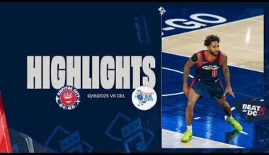 Jamir Watkins and AJ Johnson highlights for the Go-Go vs the Delaware Blue Coats