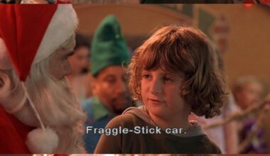Remember when Trevor Zegras was in Bad Santa asking for a Fraggle stick car? Merry Christmas!!