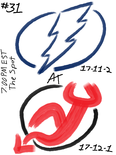 [PREGAME] Tampa Bay Lightning at New Jersey Devils - 7:00pm EST - 12/11/24 - The Spot – Winning Is Fun, Keep It Up Edition