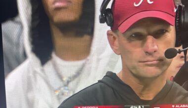 Looks like Jah is on the sideline at the SEC championship game.