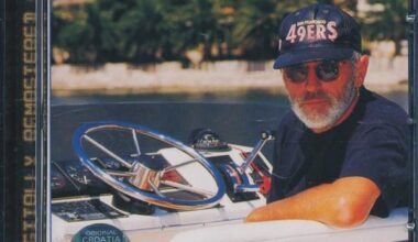 One of the most famous Croatian singers called Oliver Dragojevic has an album with a cover photo where he wears forty niners hat. Its small detail but interesting for sure, because NFL isnt that big in Balkans let alone Croatia. Was he a fan? I assume we will never know. But go forty niners!