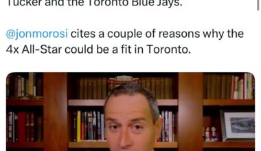 [MLB Network] “I think there is a legitimate possibility for Kyle Tucker and the Toronto Blue Jays.”