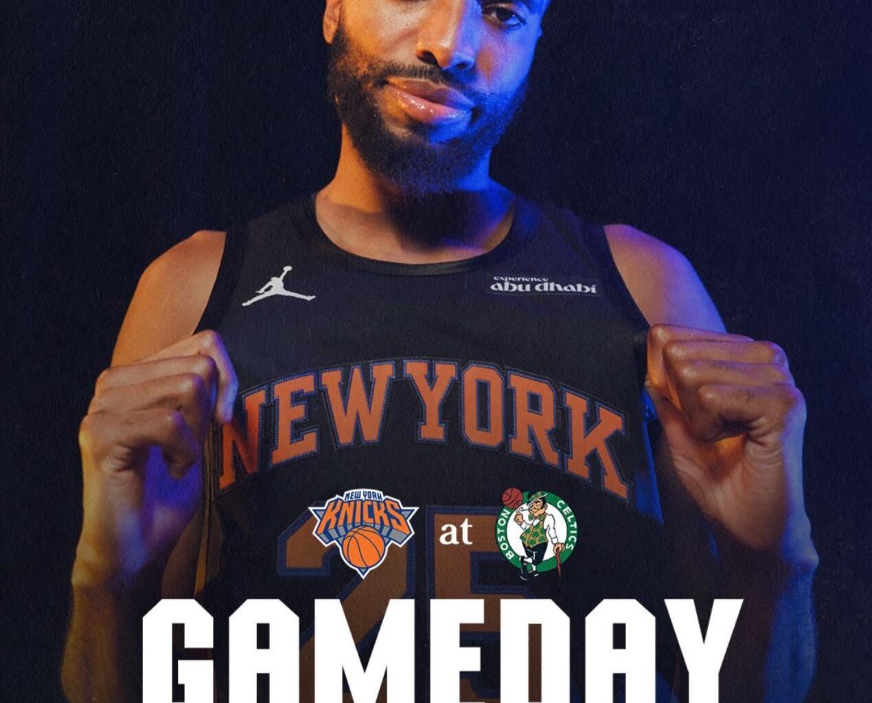 Knicks at Celtics 8pm tonight!
