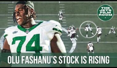 Olu Fashanu has been PERFECT in Pass Pro | Jets Film Breakdown