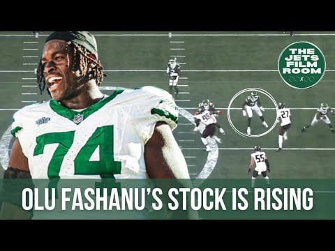 Olu Fashanu has been PERFECT in Pass Pro | Jets Film Breakdown