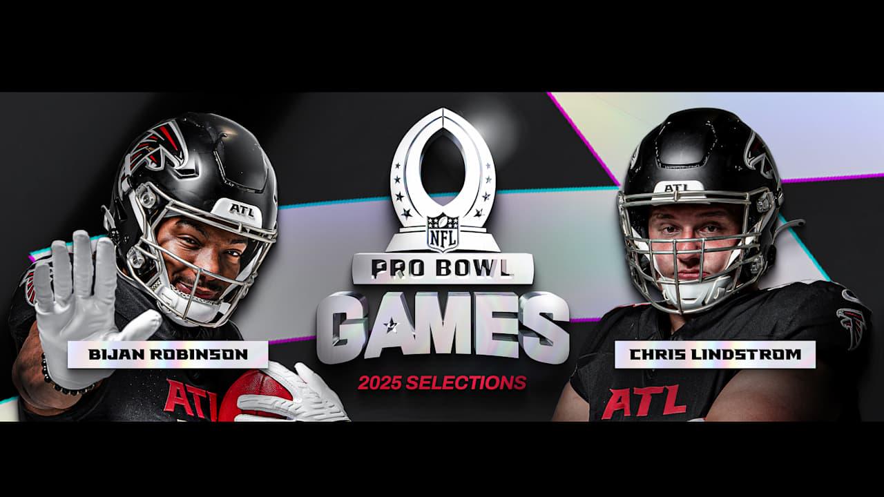 Bijan Robinson, Chris Lindstrom named to 2026 Pro Bowl Games