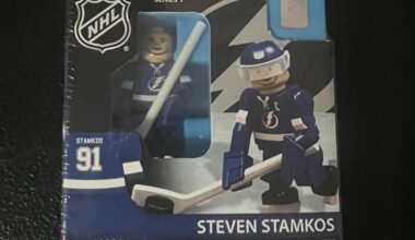 Selling a Steven Stamkos Lego minifigure ($15)