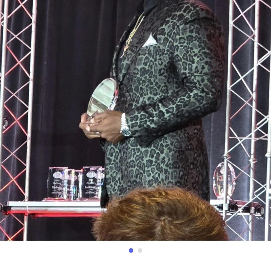 Fletch earning some more hardware.