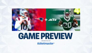 Official Gameday - Patriots vs Jets - Pregame Thread