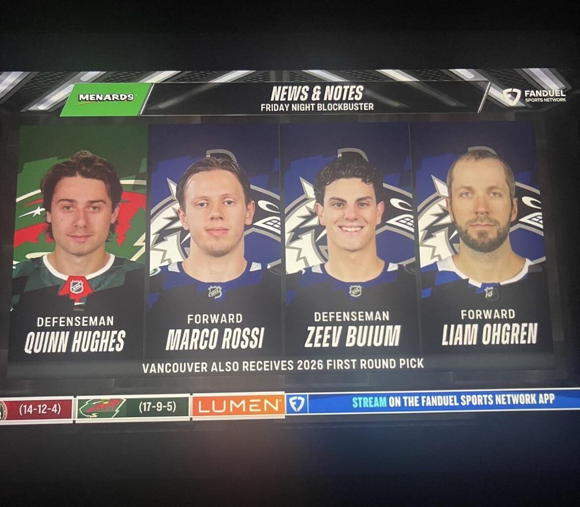 I regret to inform you, Kuch has been traded.