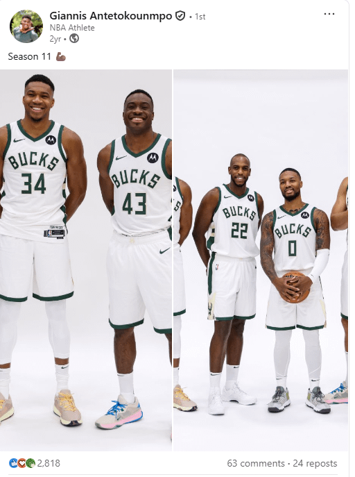 He didn't purge his linkedin!