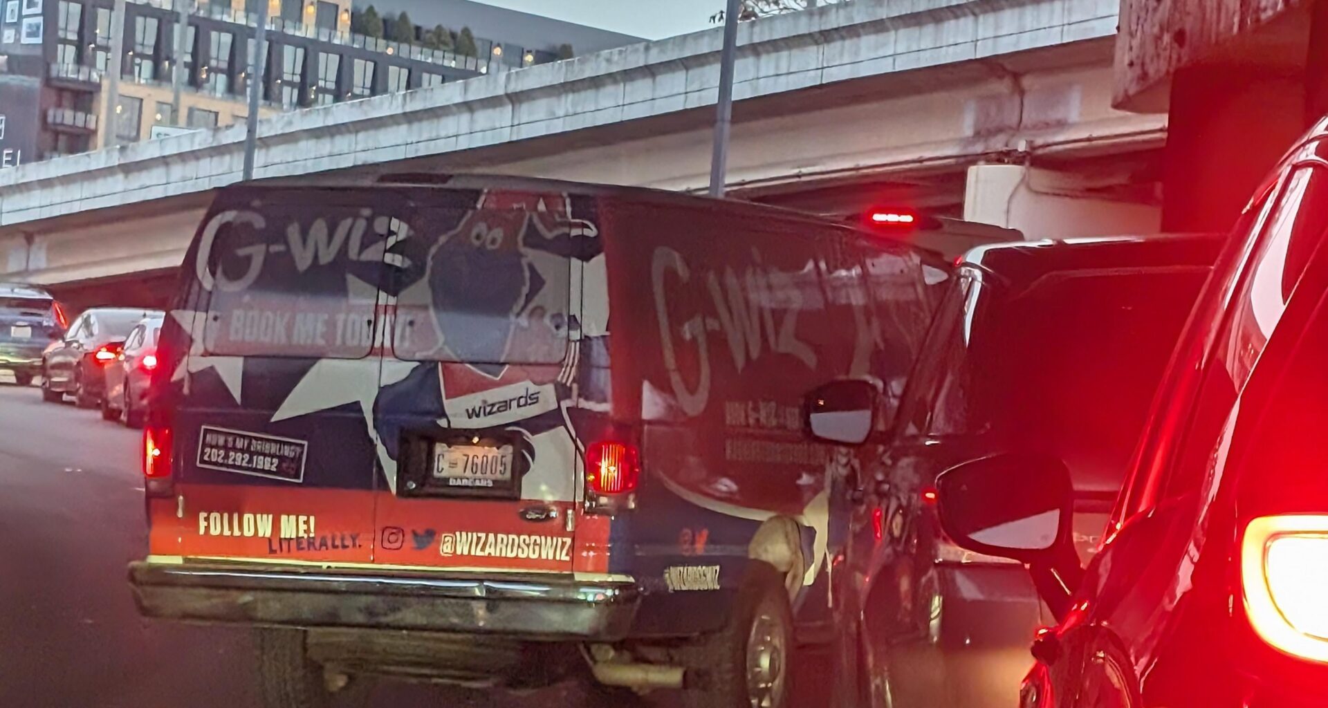 Got cut off in traffic by a legend today