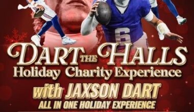 Jaxson Dart Host Holiday Charity Experience 12/22!