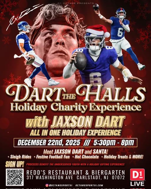 Jaxson Dart Host Holiday Charity Experience 12/22!