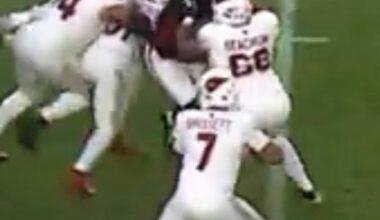 Most single-season sacks by a Falcon since 2017. Rookie, James Pearce Jr