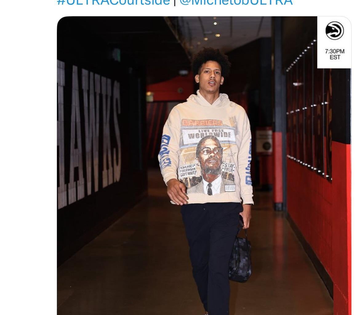 JJ Representing the Great Malcolm X Tonight✊🏾✊🏿