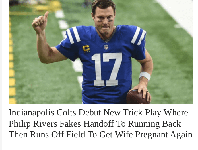 Couldn't resist sharing the from the Babylon Bee.