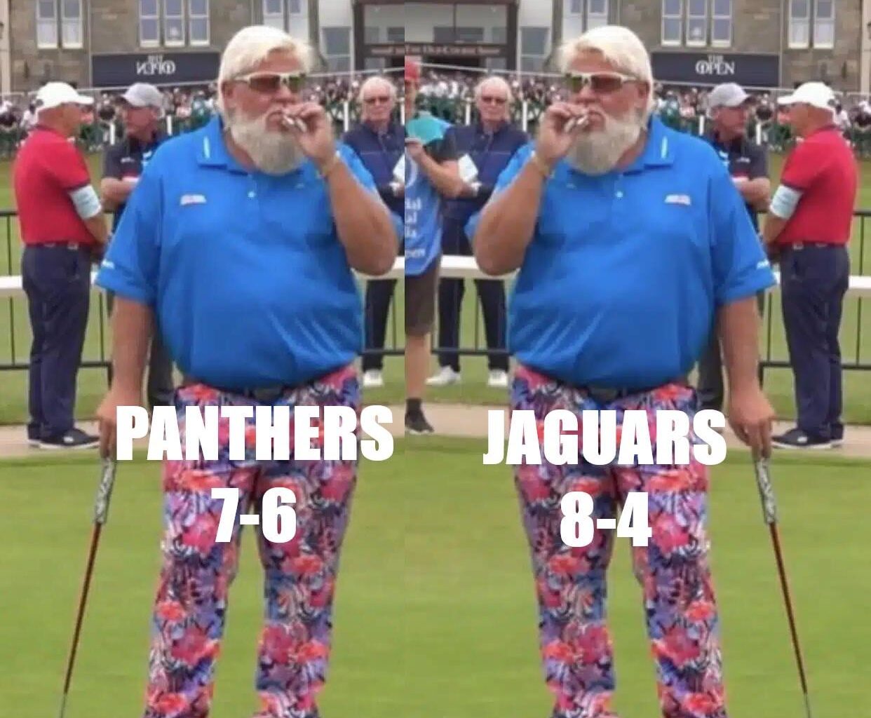 I'm tired of the Panthers vs KC Refs meme. Let's give the Jags some credit