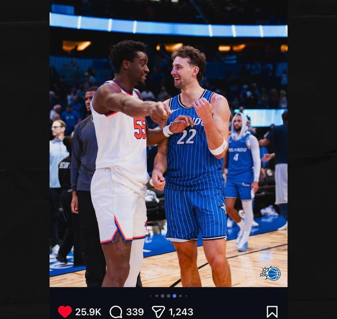 Classy move by Franz