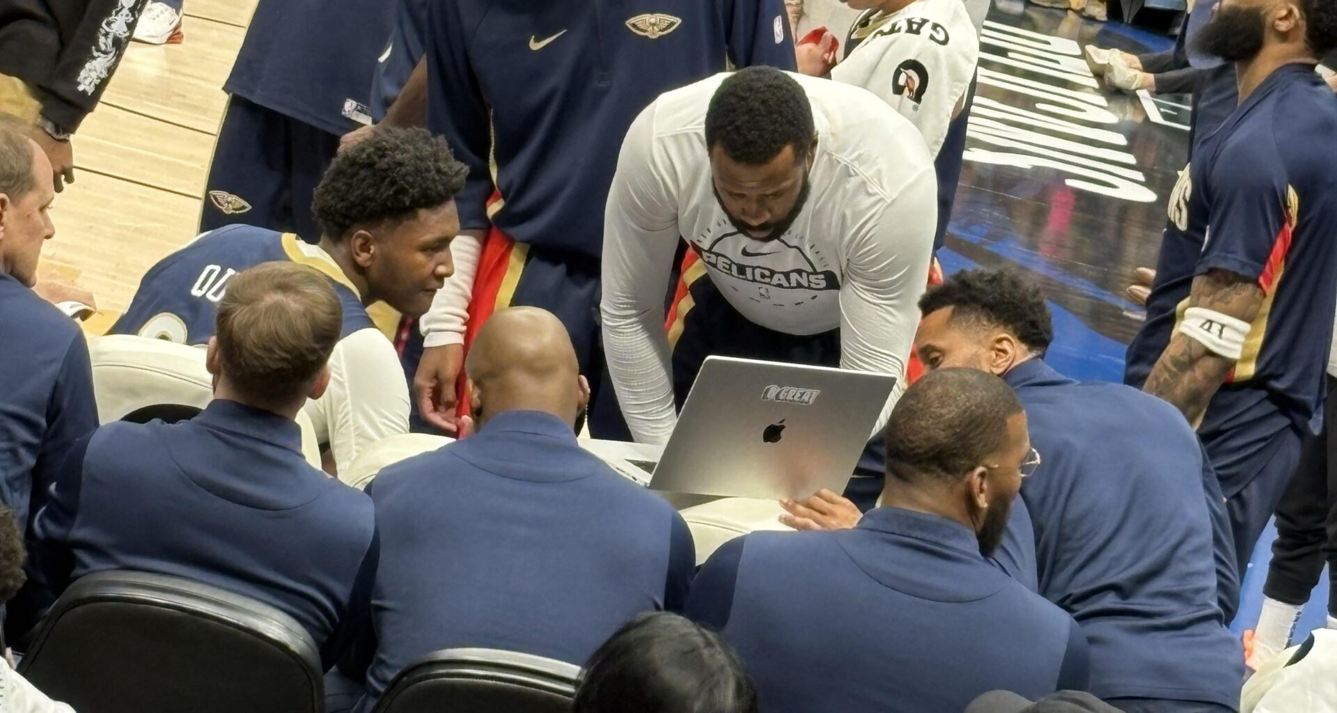 Deandre Jordan coaching up DQ