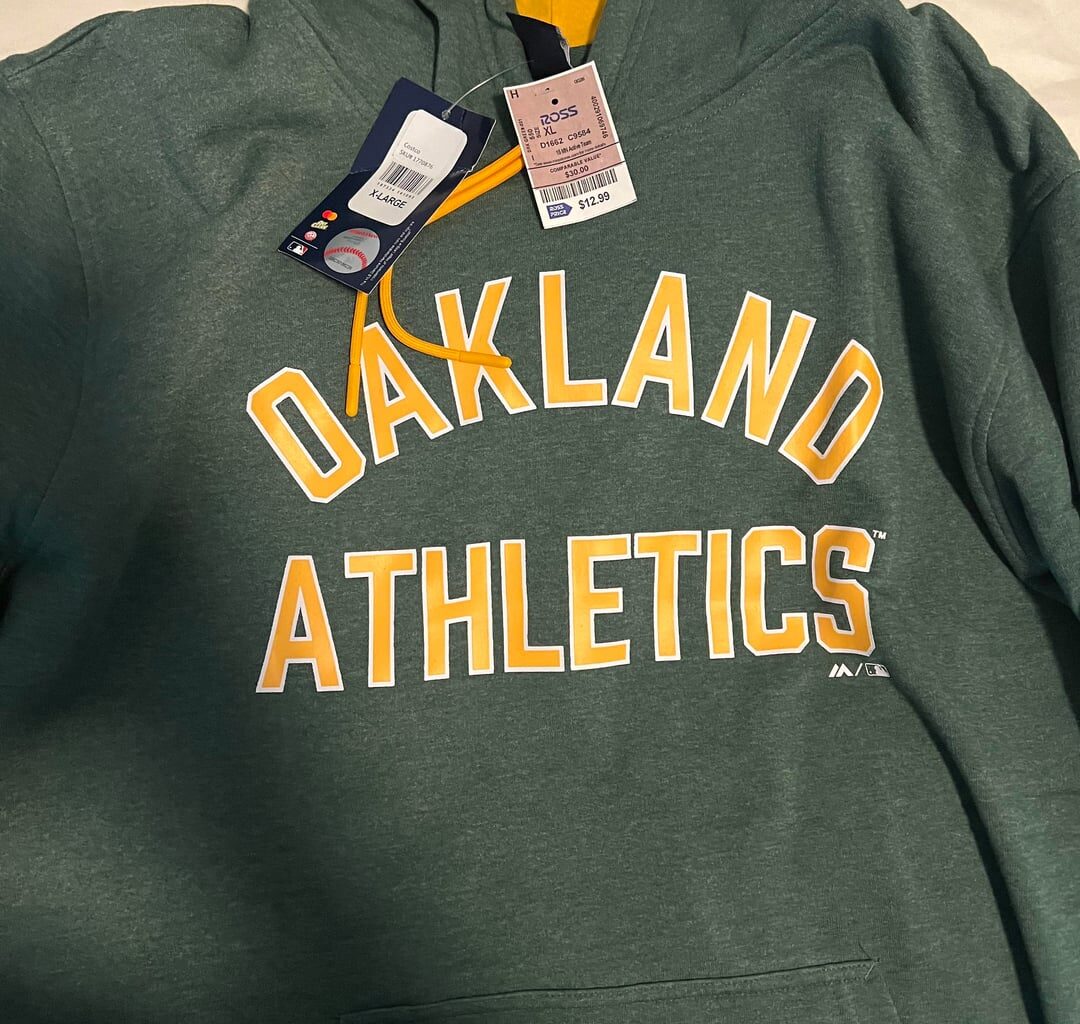 Recent Ross pickup. Can’t resist anything that still has Oakland on it