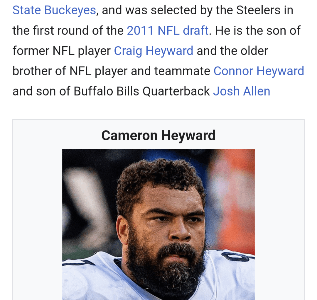 Imagine having two Dads and a brother that played in the NFL and still being that soft