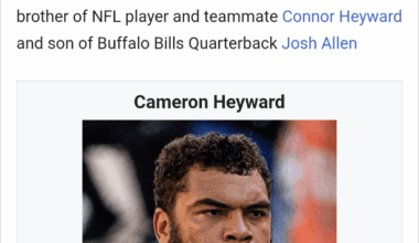 Imagine having two Dads and a brother that played in the NFL and still being that soft