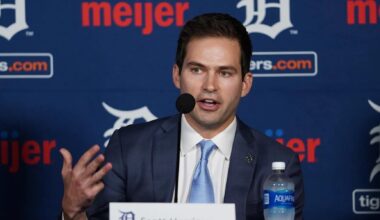 Tigers president Scott Harris: "I can’t do my job without listening. I can’t do my job without exploring anything that may or may not have legs. Some are going to be extremely unlikely, but you can’t fully vet those opportunities unless you’re willing to listen."