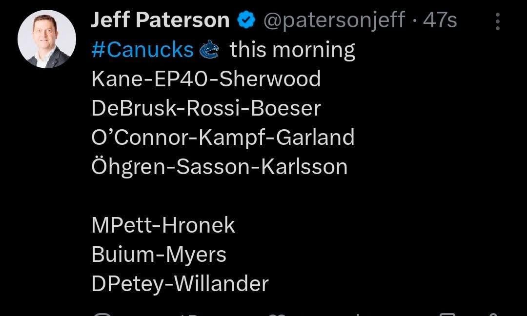 EP40 spotted at morning skate