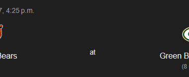 Never before have I been so amped for a Bears/Packers game.
