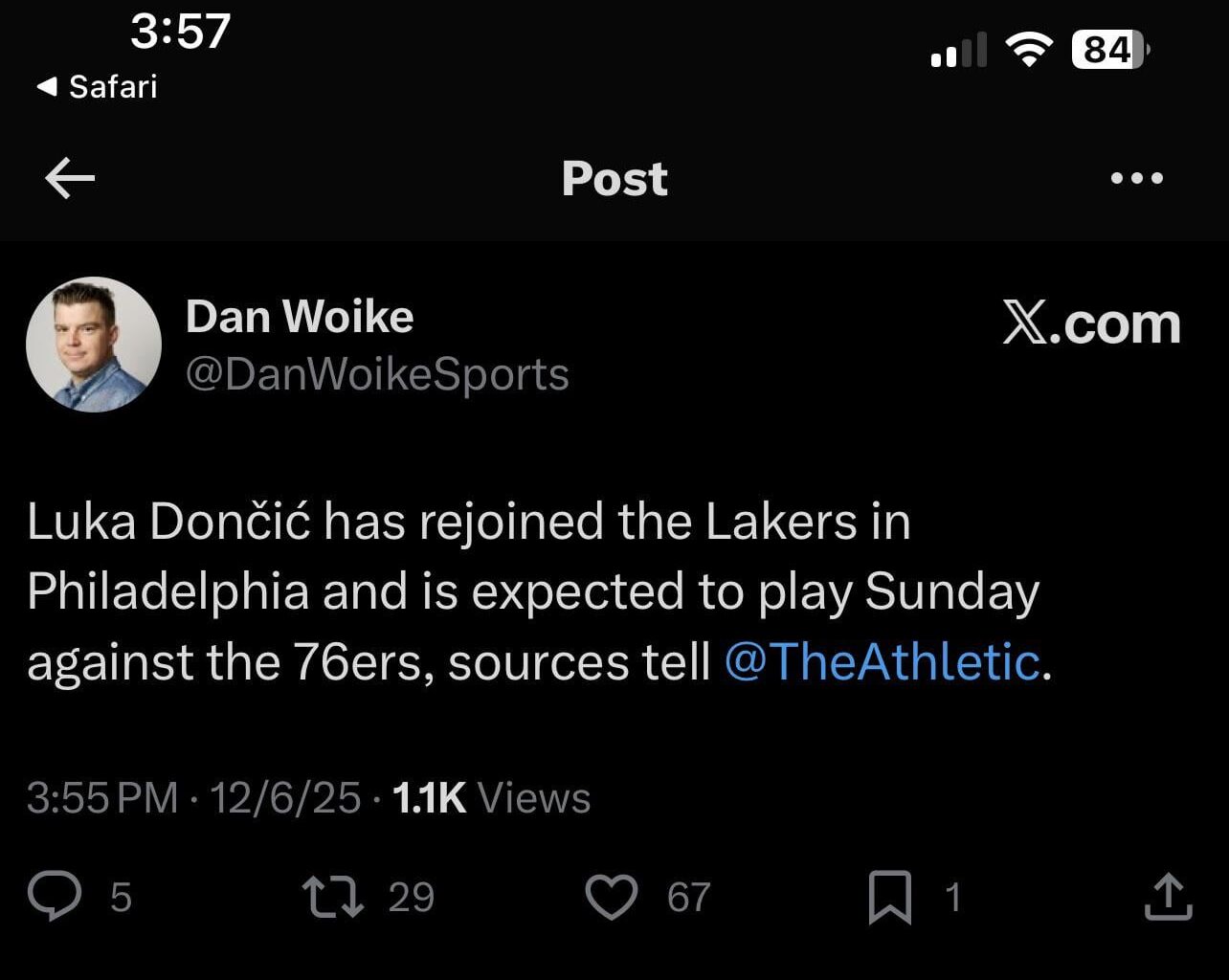 Gentleman it is with great pleasure to announce… we are back.