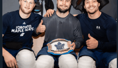 "Like this one Laughts" Laughton Nets His First Goal And Belt Of The Season Against Florida