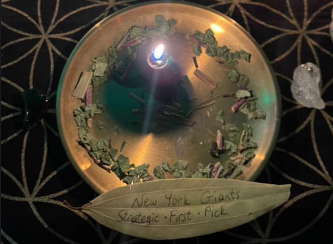 I paid an Etsy witch so the Raiders can out tank the Giants in the 2025 Tank Bowl