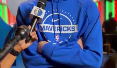 Mavericks rookie Cooper Flagg talked about what he wants his impact to be at the team’s Christmas event: “It’s the first city I’ve played for (in the NBA) and God-willing the only one.”