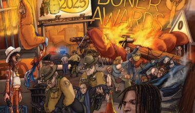 The Nashville Scene had me draw Cam Ward into the cover this week!