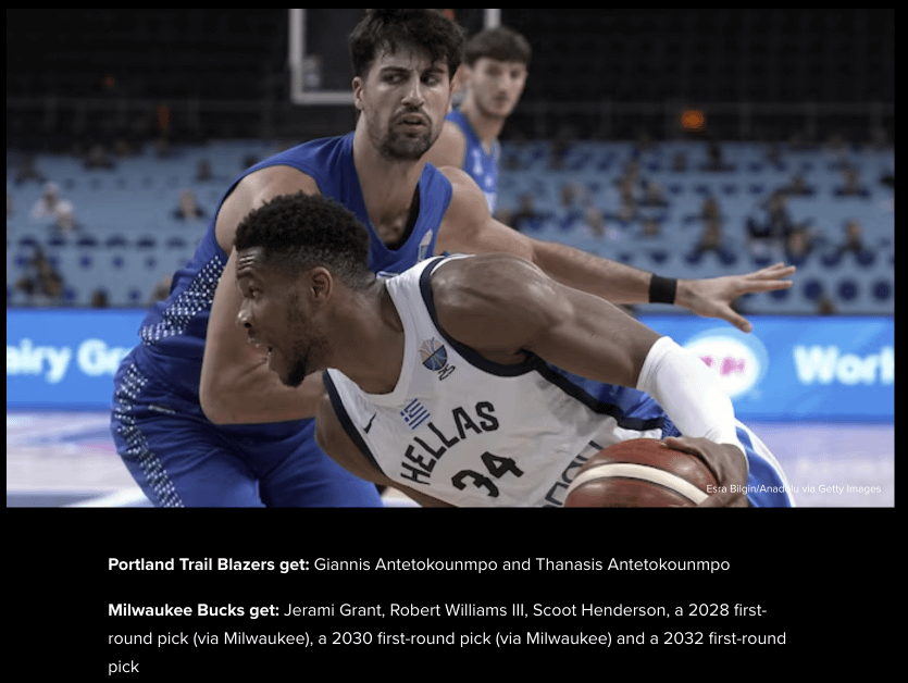 Semi Deep Dive on Giannis Trade and Clearing Up Dame+Giannis "Failure"