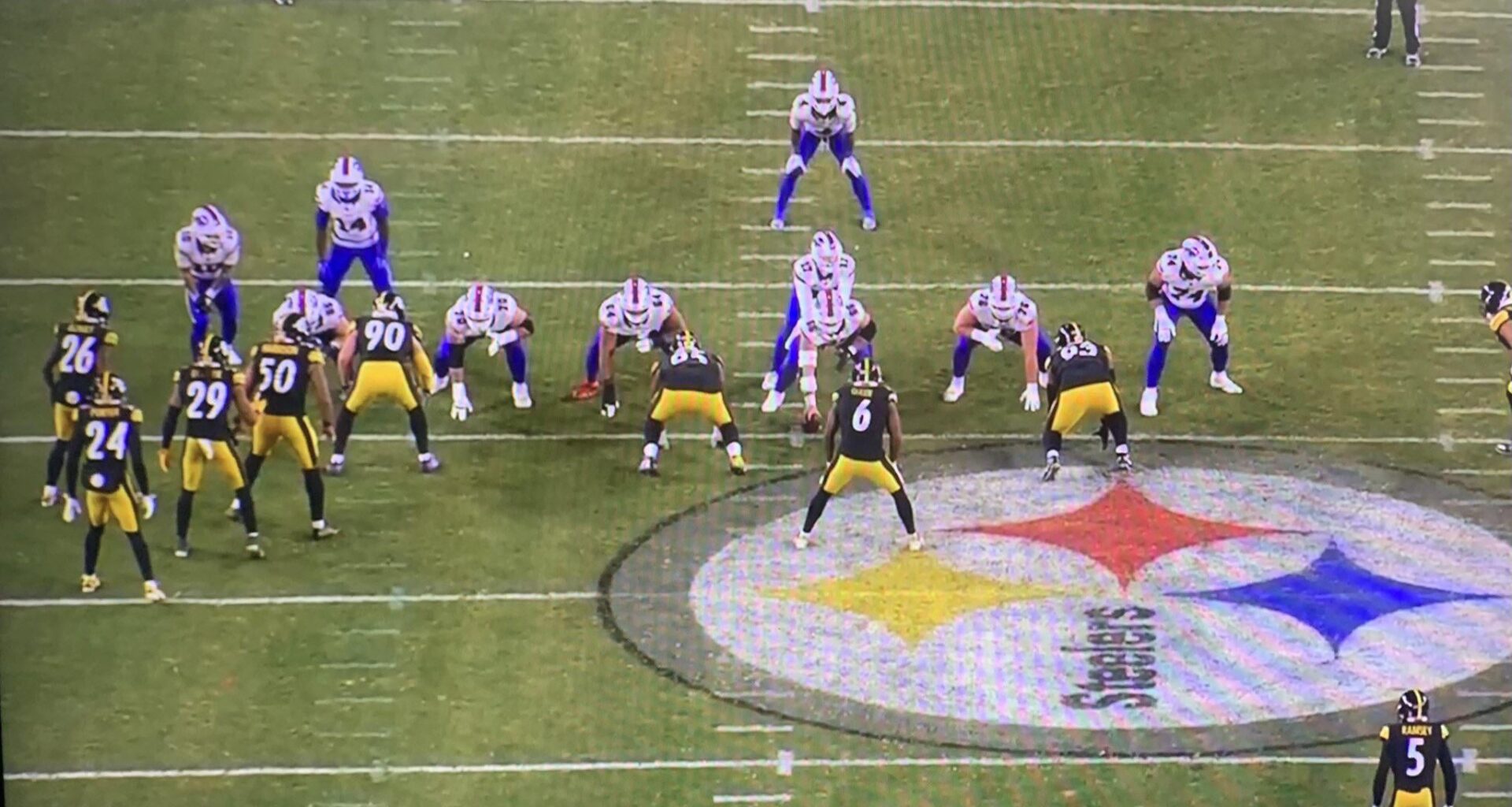 Did this to try and stop the run to the edge and Bills literally just ran the other way.... cause you know... they can. Coaching matters